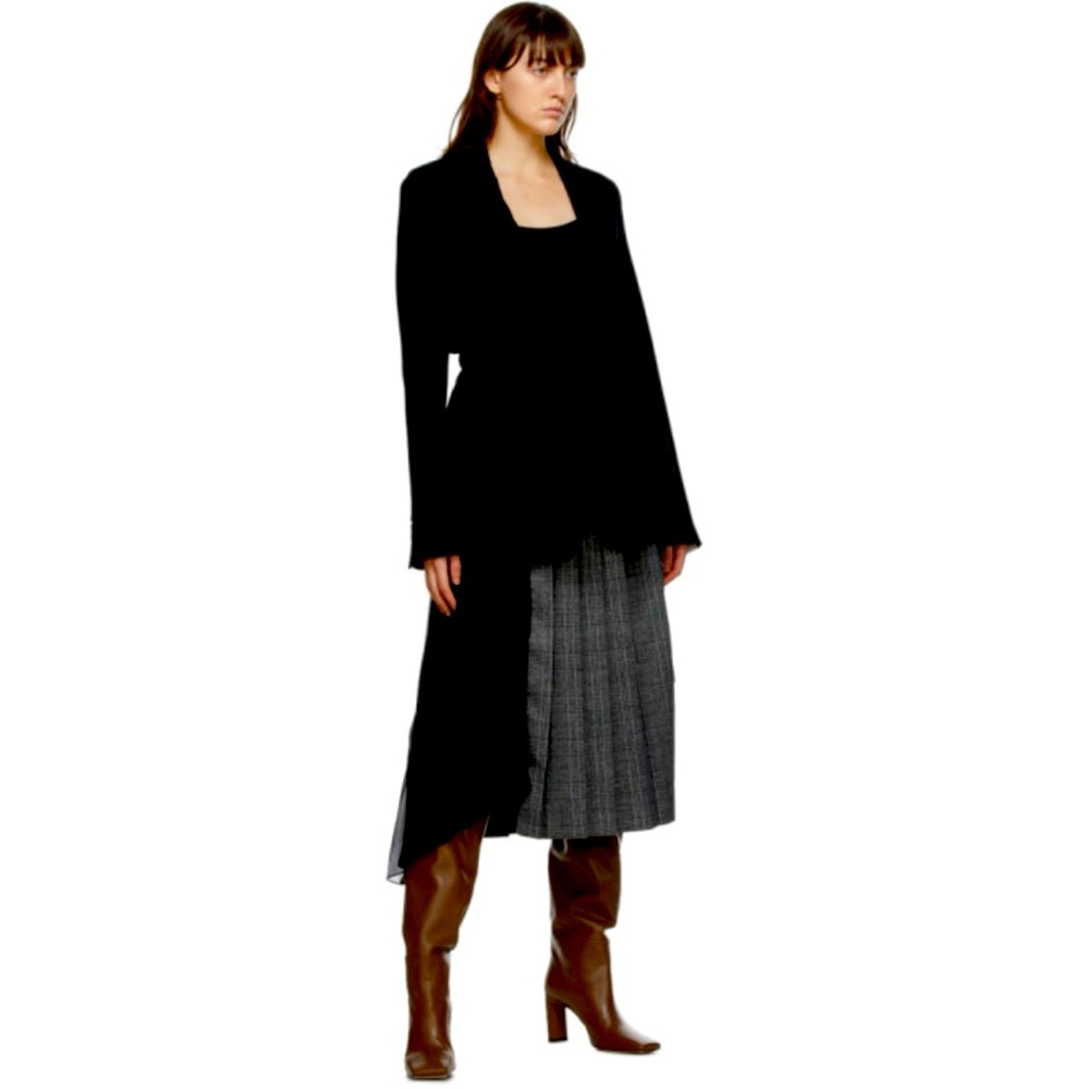 Wandler Brown Leather ‘Anne’ Over The Knee Thigh High, Heeled Boots, Size 40 - Picture 3 of 14